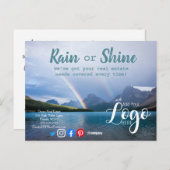 Verwijzing van de verkoop van onroerend goed door briefkaart (Voorkant / Achterkant)