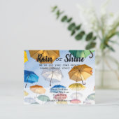 Verwijzing van vastgoedmarketing bij terugkerende  briefkaart (Staand voorkant)