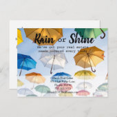 Verwijzing van vastgoedmarketing bij terugkerende  briefkaart (Voorkant / Achterkant)