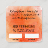 Verwijzing / Waterverf (Achterkant)