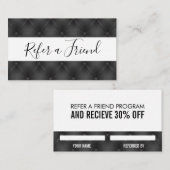 Verwijzing zwarte bekleding achtergrond (Voorkant / Achterkant)