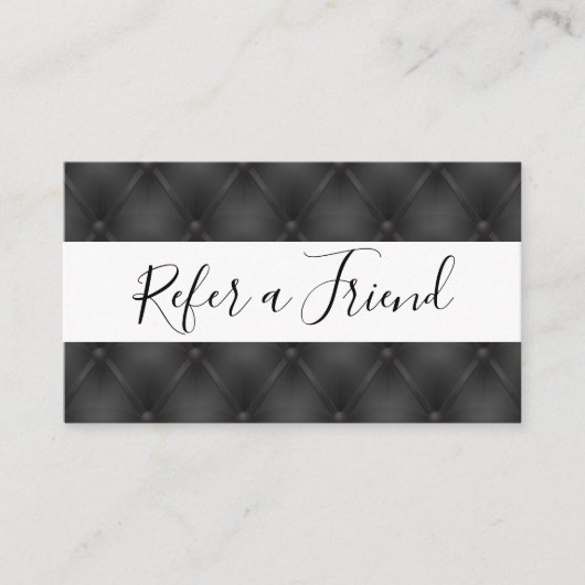 Verwijzing zwarte bekleding achtergrond (Voorkant)