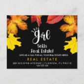 Verwijzingen HERFST onroerend goed Aankondiging (Voorkant)