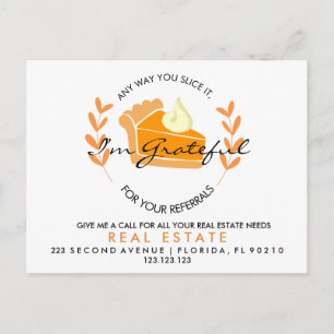 verwijzingen naar segment onroerend goed Aankondig Aankondigingskaart