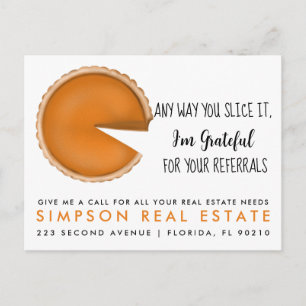 verwijzingen naar segment onroerend goed Aankondig Aankondigingskaart