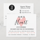 verwijzingen onroerend goed hart Aankondiging (Voorkant / Achterkant)