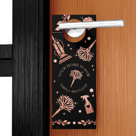 Verwijzingsgereedschap en reinigingsmiddelen voor  deurhanger