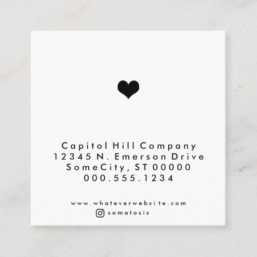 verwijzingshartplein met IG Aanbevelingskaartje (Voorkant)