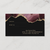 Verwijzingskaart voor bruisterstaarten aanbevelingskaartje (Achterkant)