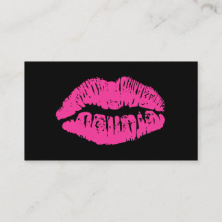 Verwijzingskaart voor oude salon aanbevelingskaartje