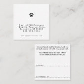 verwijzingsplein aanbevelingskaartje (Voorkant / Achterkant)