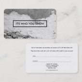 verwijzingsprogramma stadmuur aanbevelingskaartje (Voorkant / Achterkant)