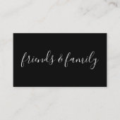 verwijzingsprogramma " vrienden en familie " aanbevelingskaartje (Voorkant)