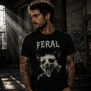 Verwilderd beest t-shirt