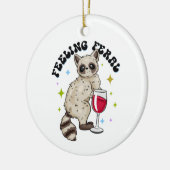 Verwilderd gevoel keramisch ornament (Links)