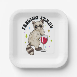 Verwilderd gevoel papieren bordje