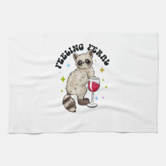 Verwilderd gevoel theedoek