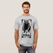 Verwilderd T-shirt (Voorkant volledig)