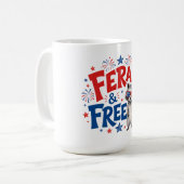 Verwilderd & Vrij Koffiemok (Voorkant links)
