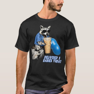 Verwilderde Arbeid En Bevalling Verpleegster Wasbe T-shirt