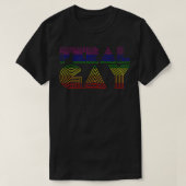 Verwilderde Gay LGBT Gay Bi Pan Trans Pride Meme R T-shirt (Design voorkant)