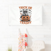 Verwilderde Halloween truc of Trashy Spandoek (Insitu)
