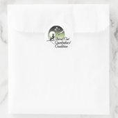 Verwilderde kat verzorgers Stickers (Tas)