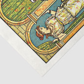 Verwisselingspapier 10 x 15 inch - Walter Crane 7 Tissuepapier (Detail)