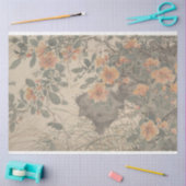 Verwisselingspapier voor Floral Script-meubels Tissuepapier (Craft)