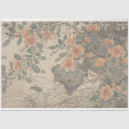 Verwisselingspapier voor Floral Script-meubels Tissuepapier