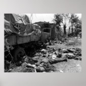 Verwoeste Duitsers in Chambois Frankrijk Tweede We Poster (Voorkant)