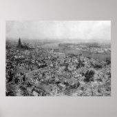 verwoeste Keulen - Zerstörtes Köln WW2 1945 Poster (Voorkant)