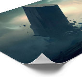 Verwoeste monoliet poster (Hoek)