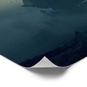 Verwoeste monoliet poster (Hoek)