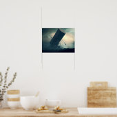 Verwoeste monoliet poster (Keuken)