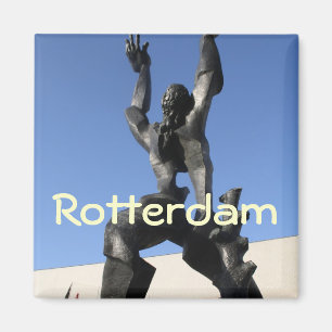 Verwoeste stad magneet