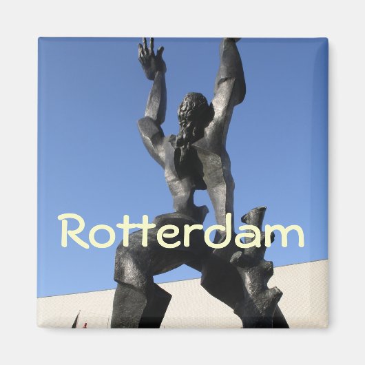 Verwoeste stad magneet (Voorkant)