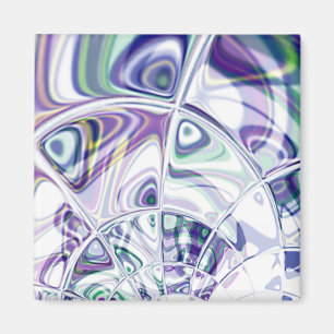 Verwoeste viooltjes magneet