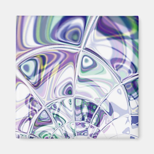 Verwoeste viooltjes magneet (Voorkant)