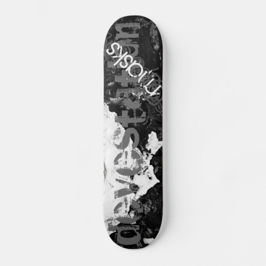 verwoestingsmaskers skateboard (Voorkant)
