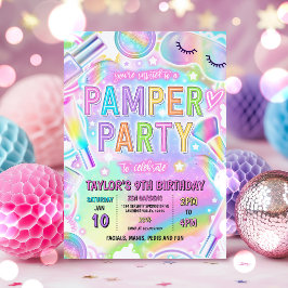 Verwöhn Feestje Gloei Pastel Spa Make-up Verjaarda Kaart