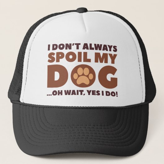 Verwöhn Mijn Hond Trucker Pet (Voorkant)