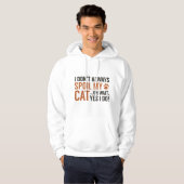 Verwöhn Mijn Kat Hoodie (Voorkant volledig)