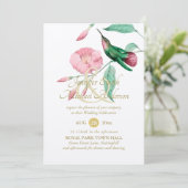 Verwöhnende Mint Roze Kolibrie Bloem Ranken Bloem (Staand voorkant)