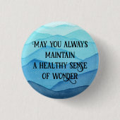 Verwondering Ronde Button 3,2 Cm (Voorkant)