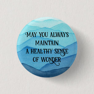 Verwondering Ronde Button 3,2 Cm