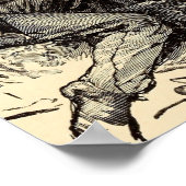 Verwonding van generaal Longstreet Poster (Hoek)