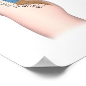 Verwonding van het ruggenmerg, medische tekening. poster (Hoek)