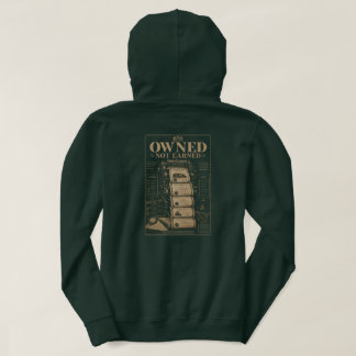 Verworven niet verdiend hoodie