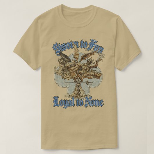 Verworven tot en met vun. 1974 t-shirt (Design voorkant)